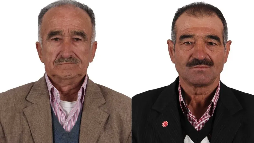 Yangında ölen iki kardeşin cenazesi tek tabutla getirildi, aynı mezara defnedildi