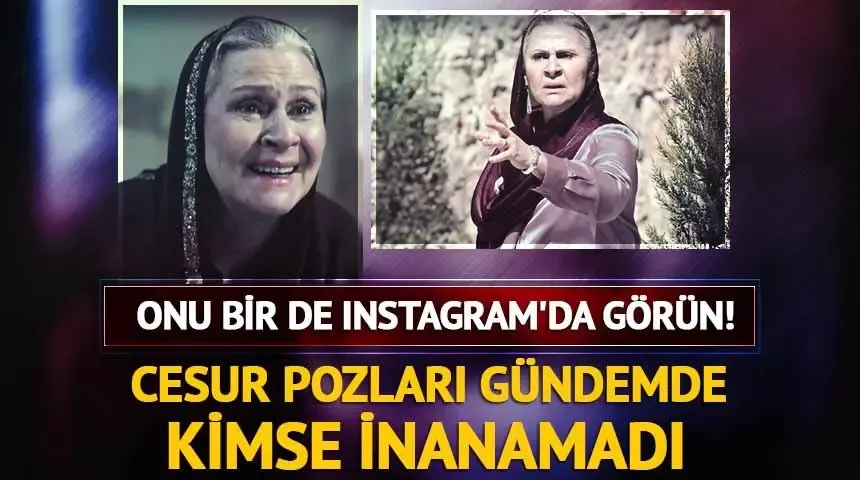 Cesur pozları gündemde! Görenler şaştı kaldı...