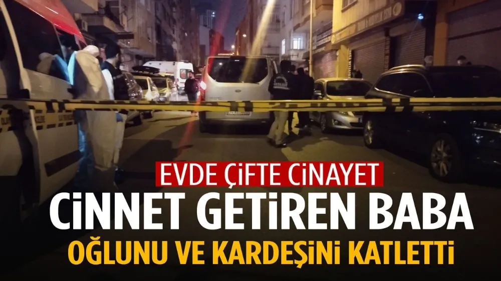 Korkunç olay! 9 yaşındaki oğlu ile kardeşini katletti...