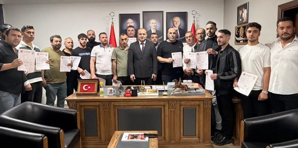 MHP “Seyhan’da 100 Bin” Hedefi Doğrultusunda Toplu Katılım Töreni