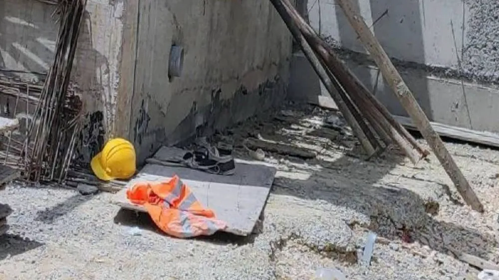 Çalıştığı inşaattan düşen işçi hayatını kaybetti...