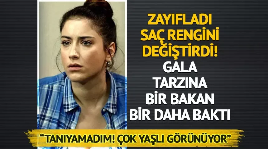 Hazal Kaya kilo verdi imaj değiştirdi! Bir bakan bir daha baktı: Çok değişmiş