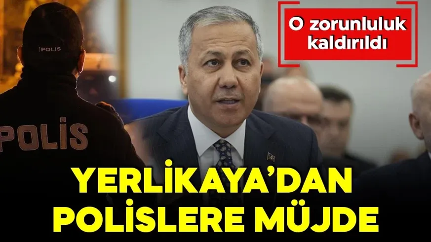 Polislere müjde: İkinci şark görevi zorunluluğu kaldırıldı...
