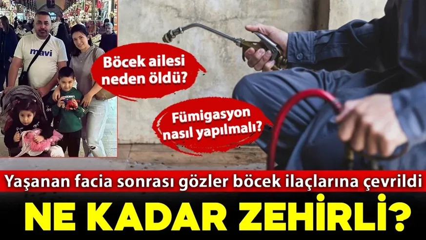 Facia sonrası gözler böcek ilaçlarına çevrildi!