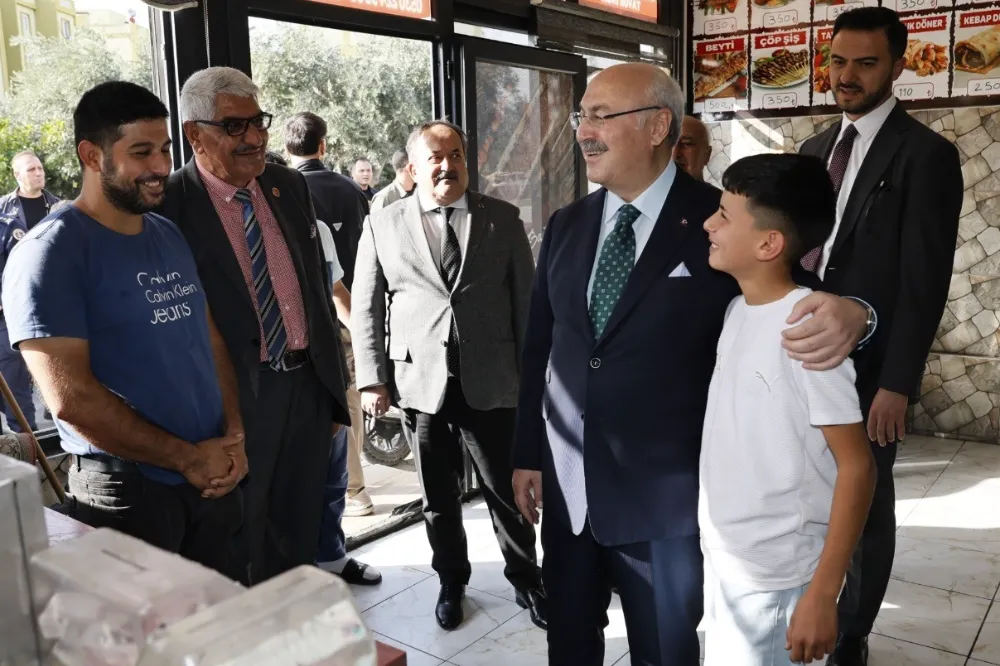 Vali Köşger Seyhanlılarla bir araya geldi...