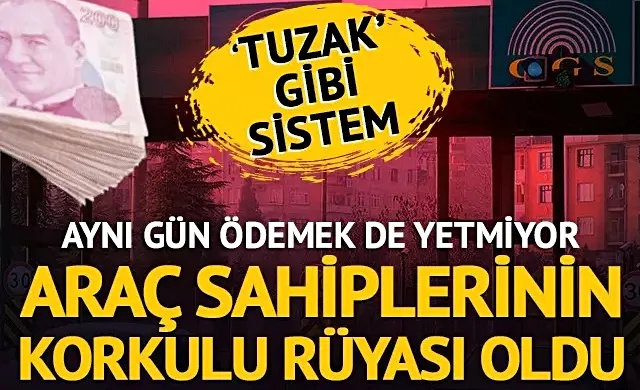 Otoyollardaki tuzaklar vatandaşın canına tak etti: Ödeseniz de haciz geliyor...