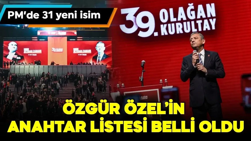 İşte Özgür Özel