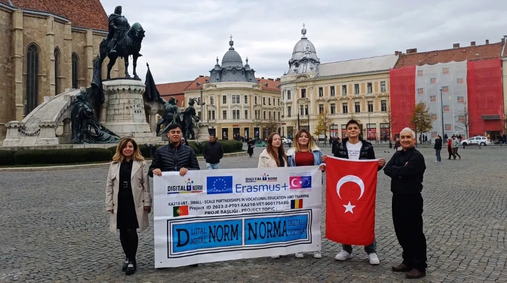 Çukurova İbrahim Atalı Ticaret Mesleki Lisesi Romanya’ya Gitti