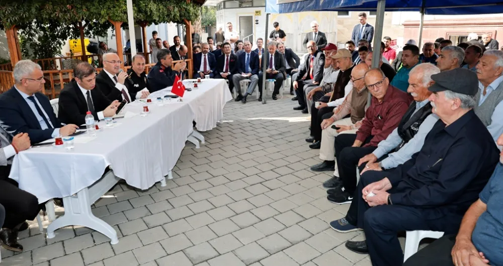 Vali Köşger Yüreğir’de vatandaşlarla buluştu