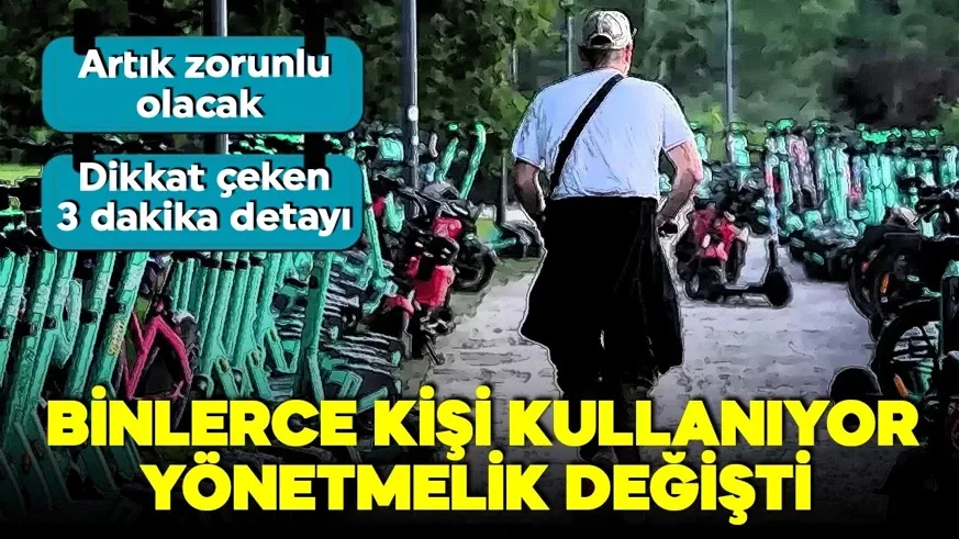 E-Skuter Yönetmeliği
