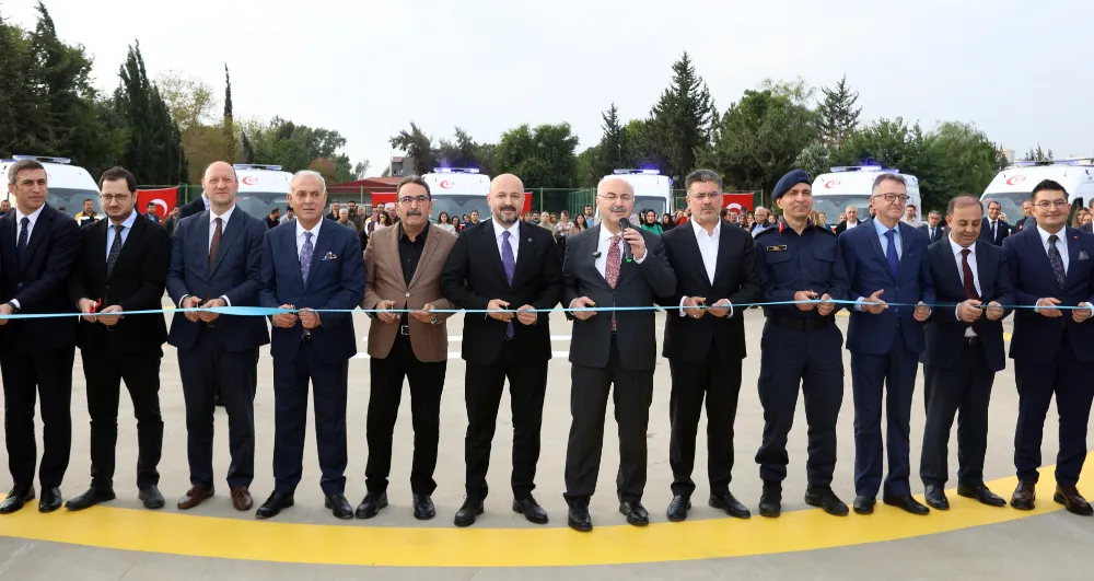 Adana’ya 15 Ambulans Teslim Edildi...