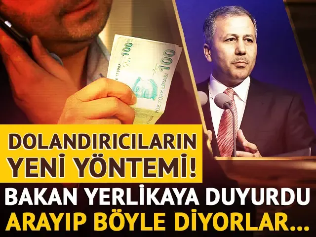 Dolandırıcıların yeni yöntemine dikkat! Arayıp böyle diyorlar...