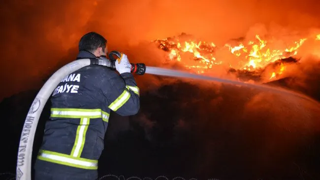 Feke’de orman yangını...