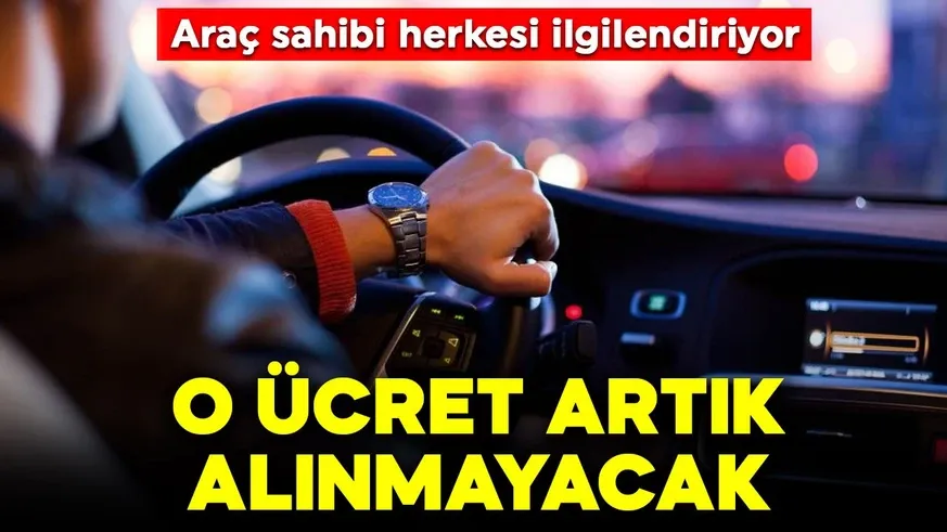 Bu ücret artık vatandaşa yansıtılmayacak!