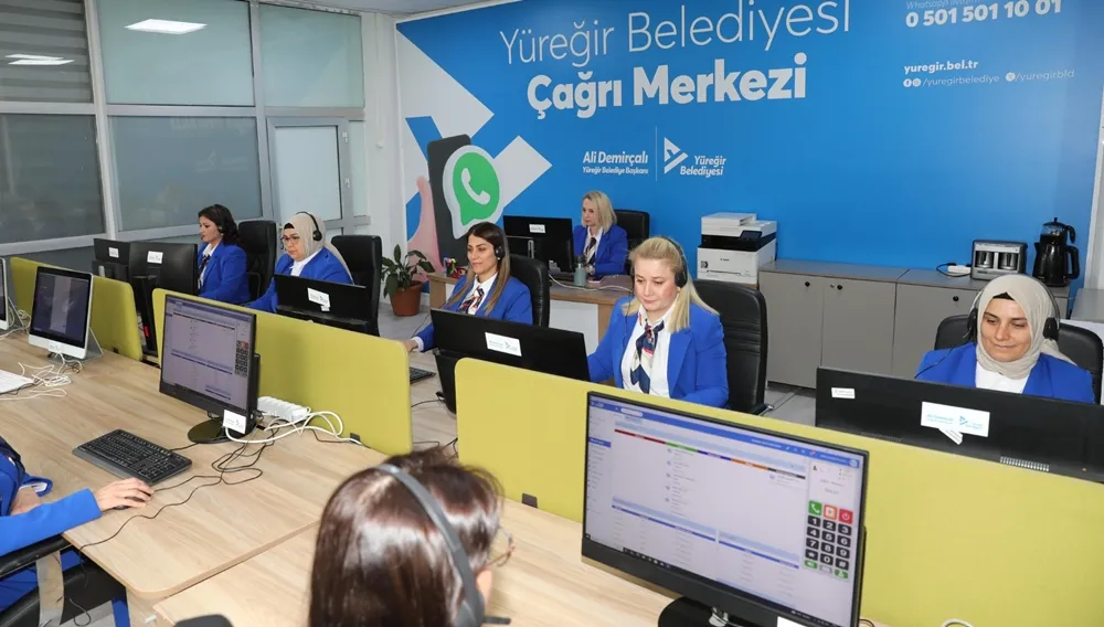 Yüreğir Belediyesi Çağrı Merkezi Sorunlara Çözüm Oluyor