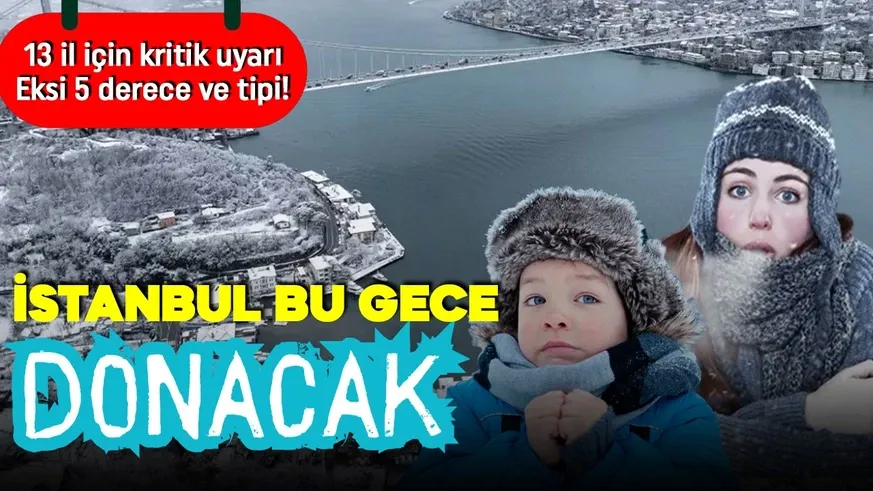 Özellikle bu geceye dikkat: Şiddetli kar yağışı ve soğuk geliyor...