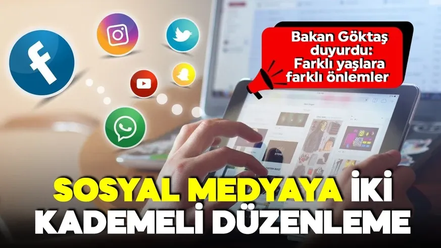 Sosyal medyaya yaş sınırlaması! 2 farklı kademe gündemde!