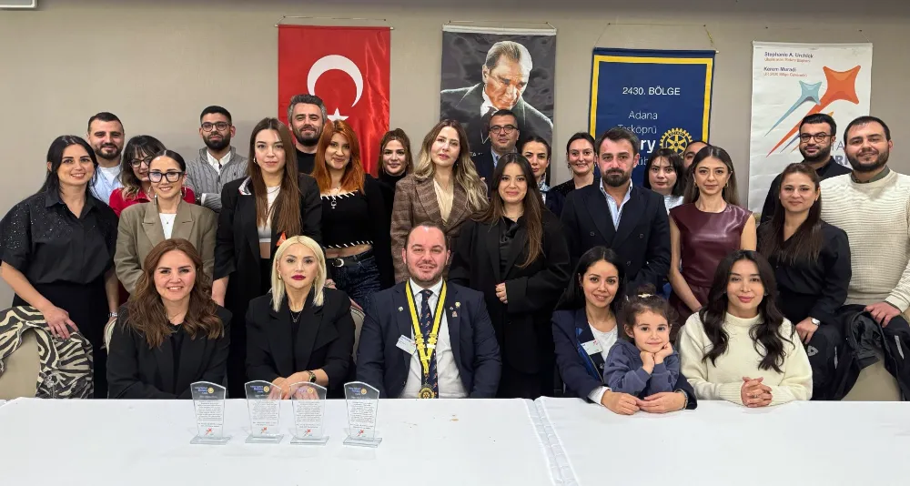 Adana Taşköprü Rotary Kulübü’nden Anlamlı Ödül