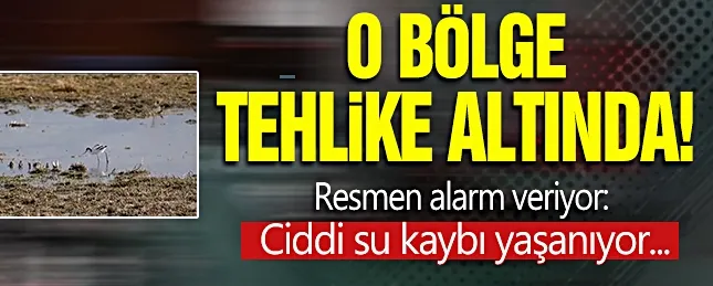 Türkiye’nin en büyük gölü tehlike altında