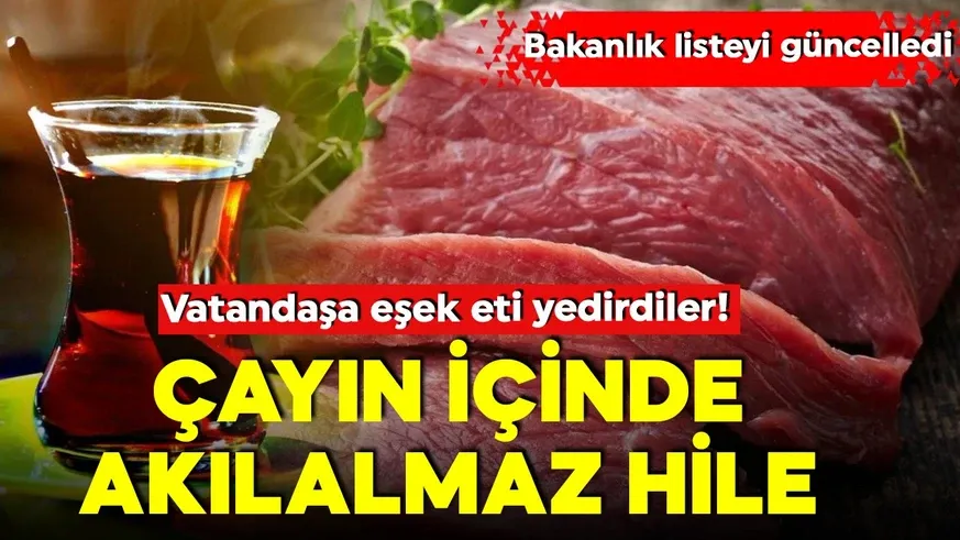 Adana, yeni bir at ve eşek eti vakası ile gündeme geldi...