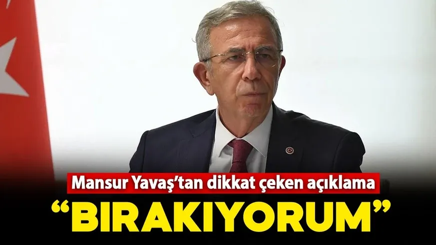 Mansur Yavaş verdiği kararı duyurdu...