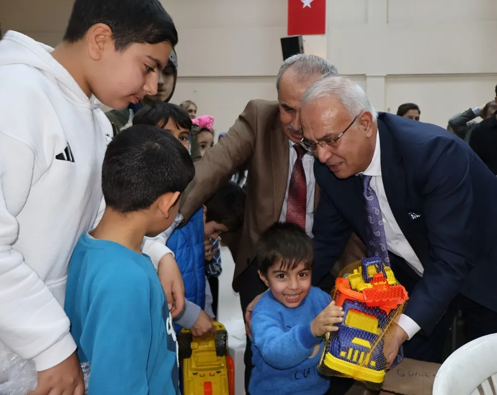 İftarda çocukları sevindiren sürpriz!