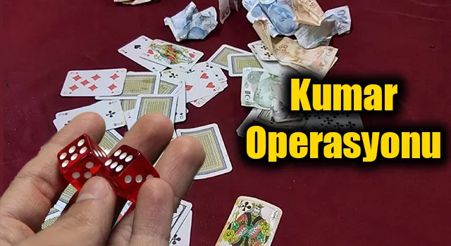 Kumar oynatıp canlı yayınladı, polis baskın yaptı