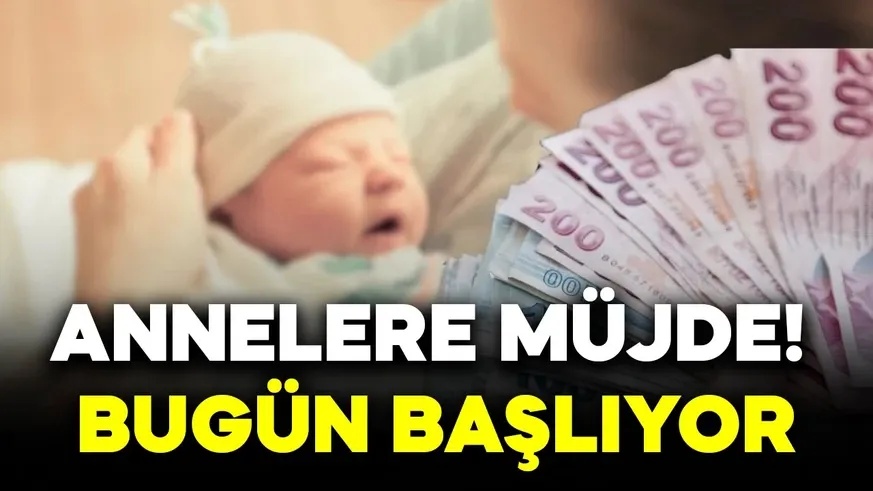  İlk çocuk için 5 bin lira verilecek!