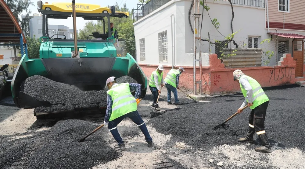 Demirçalı: “1 yılda 31 bin 500 ton asfalt döktük”