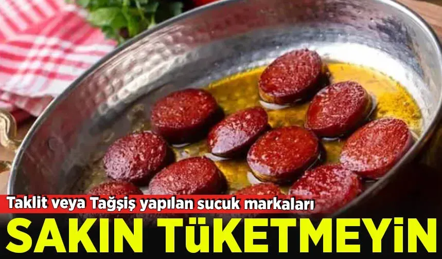 Sucuk markaları ifşa oldu! İçinden çıkanlar iğrenç...