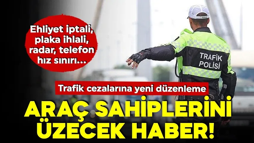 Trafik cezaları arttı! Telefonla konuşan yandı… 
