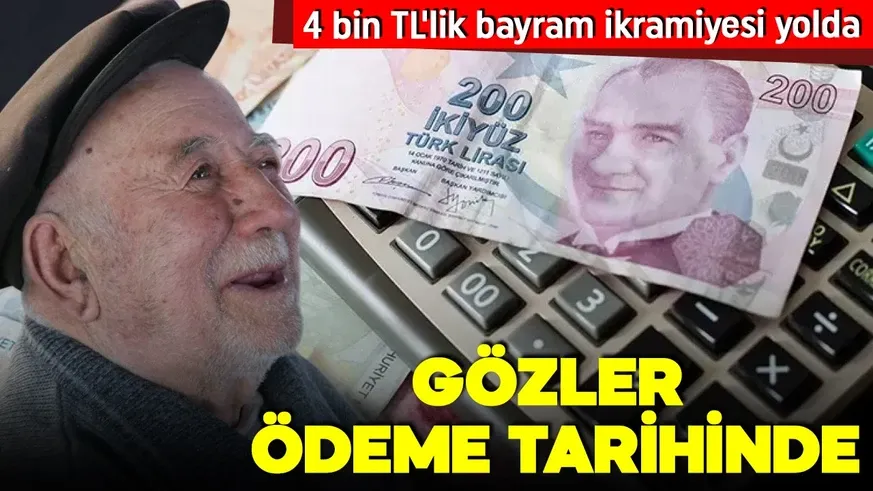 Bayram haftasında hesaplara yatırılması bekleniyor...