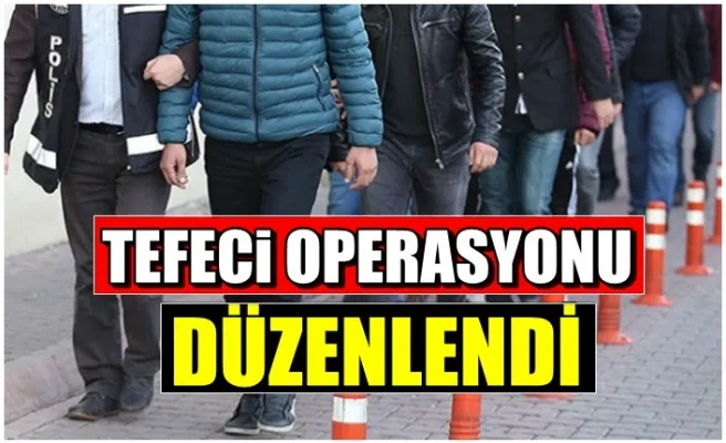 Tefecilik ve silah ticareti operasyonu: 2 tutuklama