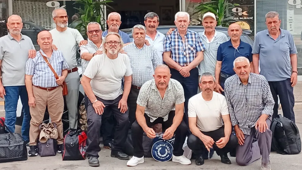 46 Yıl önce birlikte askerlik yapan tertipler buluştu!