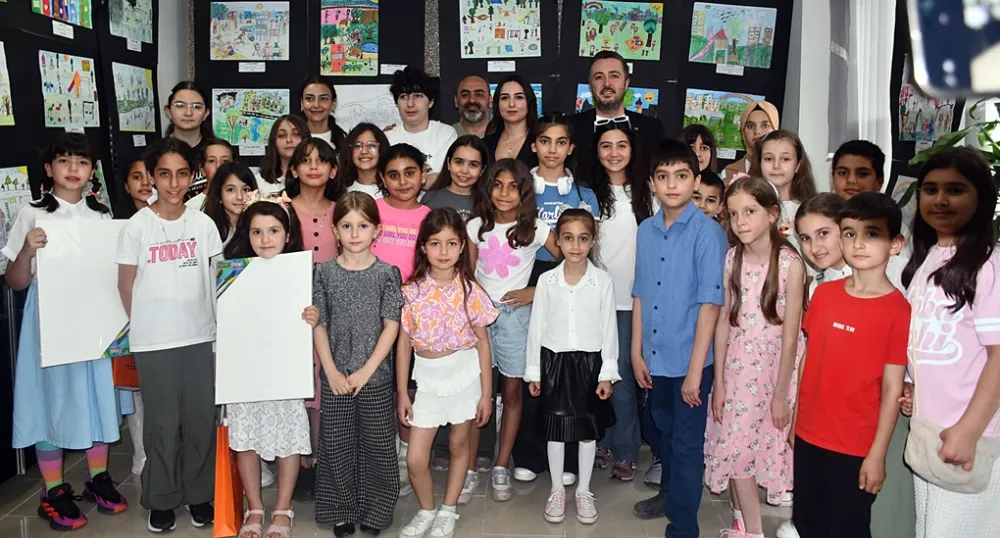 Çocuklar, 14 yaşındaki Minguzzi’yi resmetti…