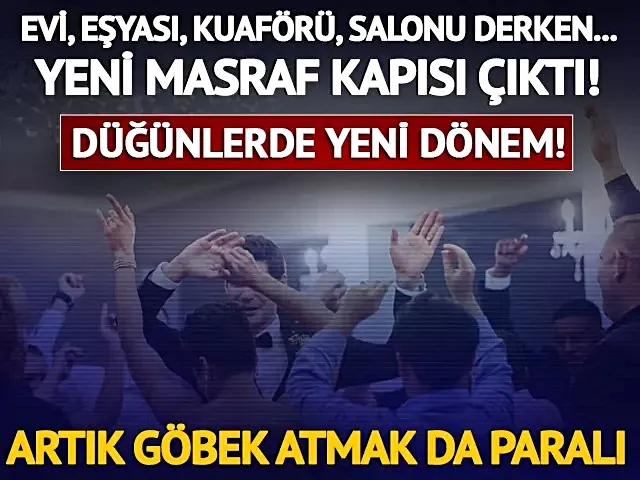 Bir bu eksikti! Evleneceklere kötü haber! Artık düğünlerde göbek atmak paralı olacak...