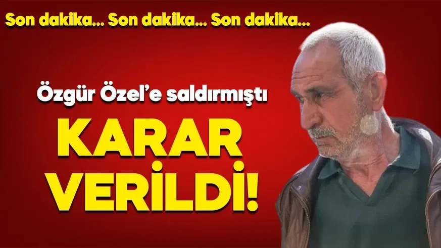 O saldırgan tutuklandı...
