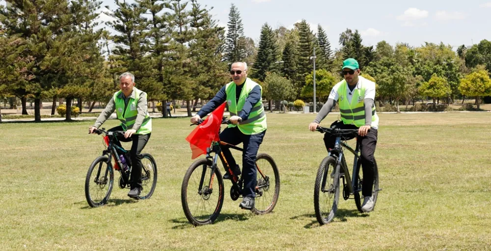 Adana’da sağlıklı bir gelecek için pedallar döndü!