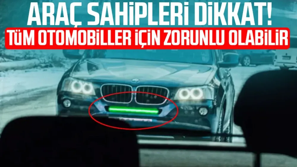 Araç sahipleri dikkat! Tüm otomobiller için zorunlu olabilir! Yeşil fren lambası geliyor…