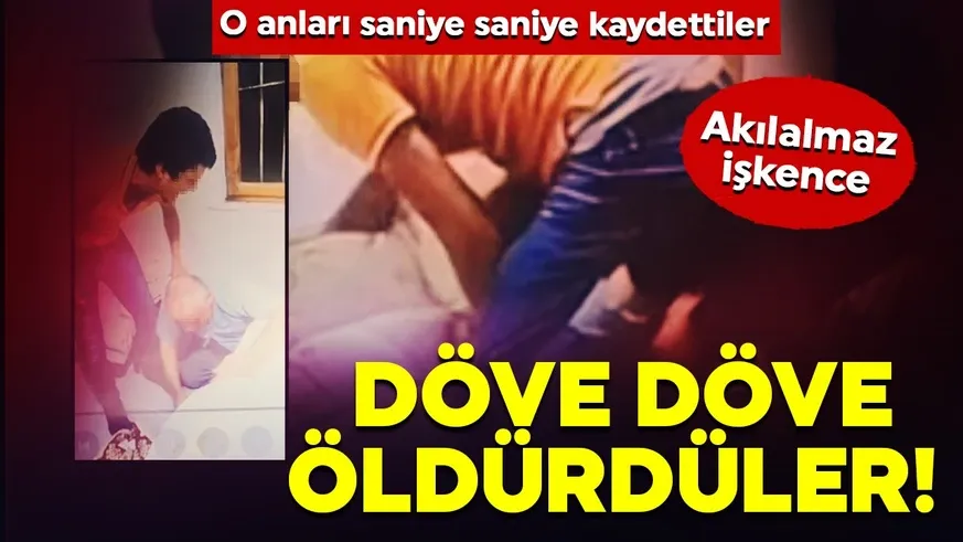 Öldürüp intihar süsü vermişler! İşkence yaptıkları anlar ortaya çıktı