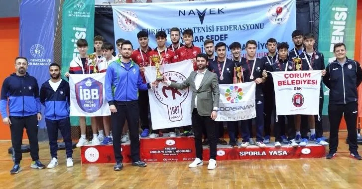 ÇİLTAR Adana Masa Tenisi SK Gençlerde Türkiye Şampiyonu