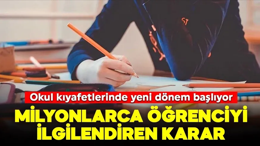 Okullarda forma uygulaması geri dönüyor...