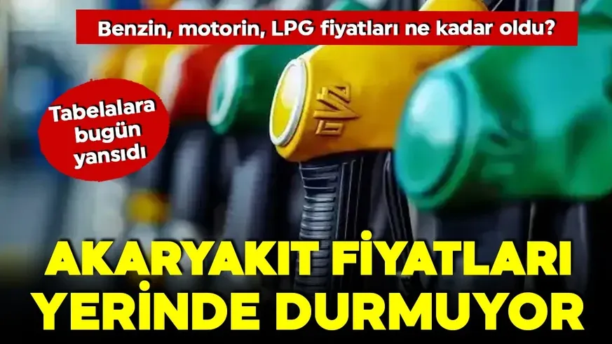 Akaryakıt fiyatları yerinde durmuyor! Motorine yine zam…