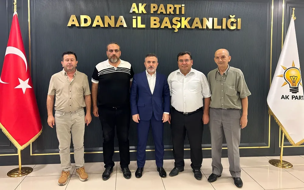Sağlık-Sen Adana Şubesi’nden AK Parti İl ve İlçe Başkanlıklarına Ziyaret