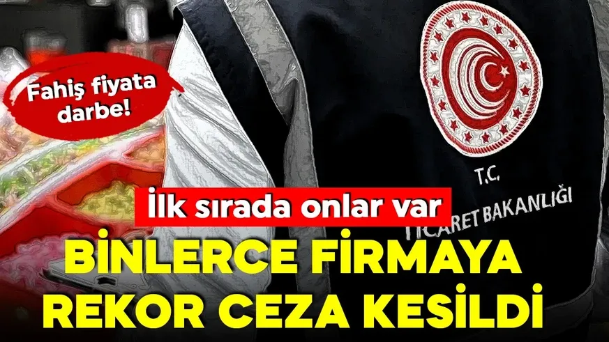 Toplamda 1,23 milyar TL idari para cezası uygulandı...
