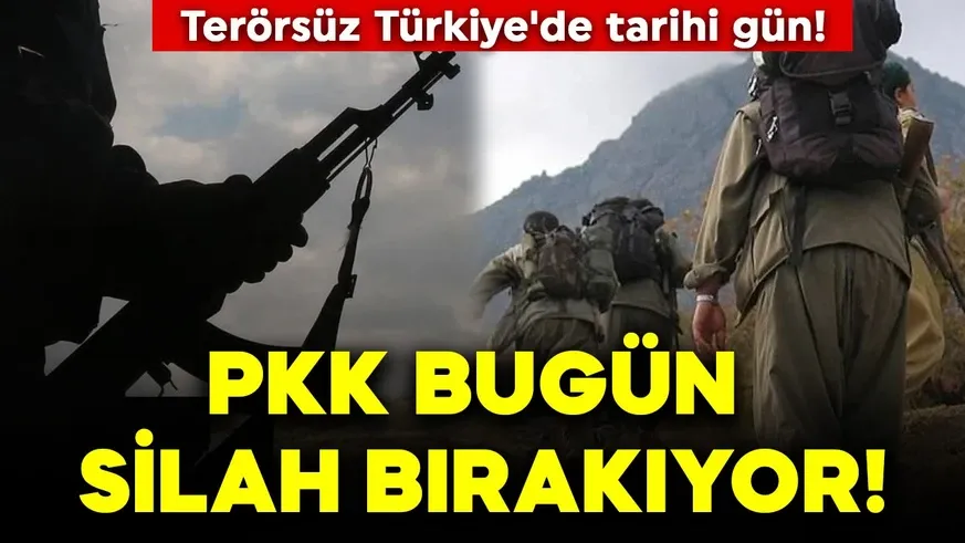 Terörsüz Türkiye için tarihi gün! PKK silah bırakıyor, tüm gözler Süleymaniye