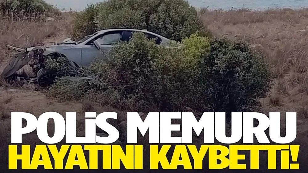 Özel Harekat polisi korkunç kazada can verdi