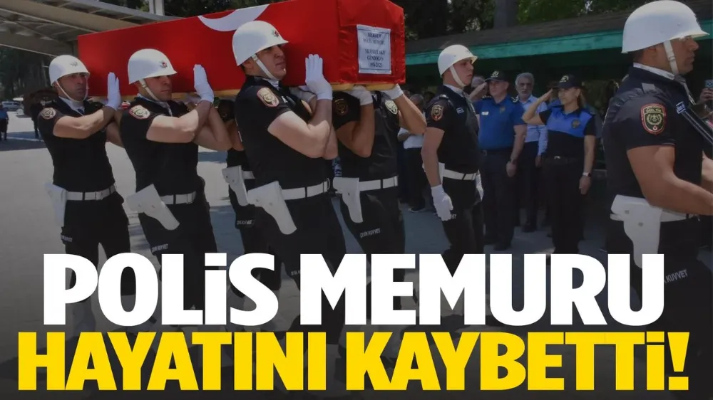 Polis memuru kaza kurşunuyla hayatını kaybetti...