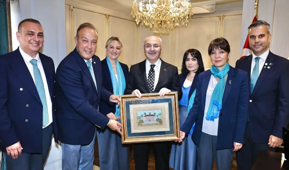 Vali Köşger’e Rotary  faaliyetleri anlatıldı