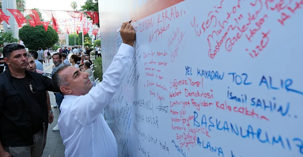 Güngör Geçer, “Halkın iradesi en güçlü söz”